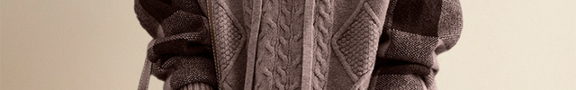 LEONIE | JACQUARD HOODED SWEATER