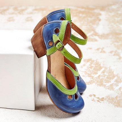 Laisy - Orthopedische sandalen met lage hak