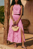 Meghan | Roze Bohemian Lace Set