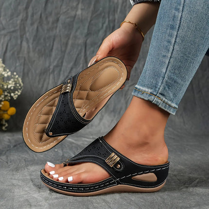 Élodie - Teensandalen met sleehak voor dames