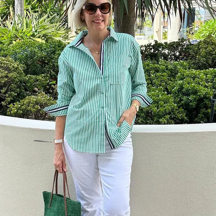 Ayva | Striped Shirt