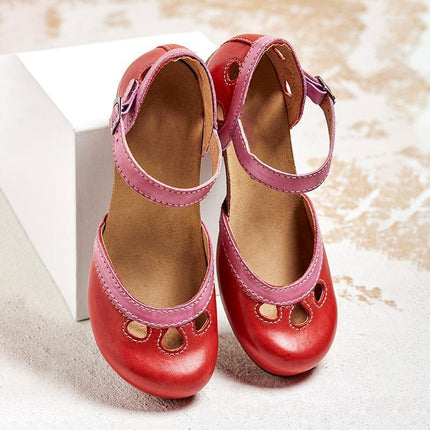 Laisy - Orthopedische sandalen met lage hak