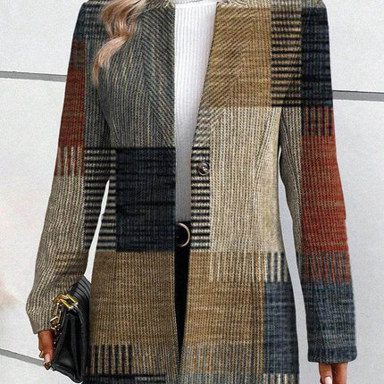 ALVERA | TailoRood Blazer met patroon