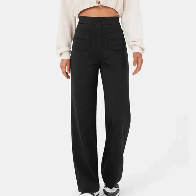 Lucia | High-waisted elastic casual pants