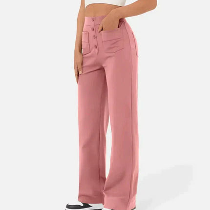 Lucia | High-waisted elastic casual pants