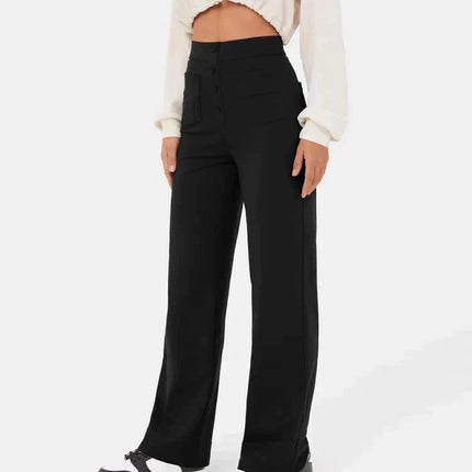 Lucia | High-waisted elastic casual pants