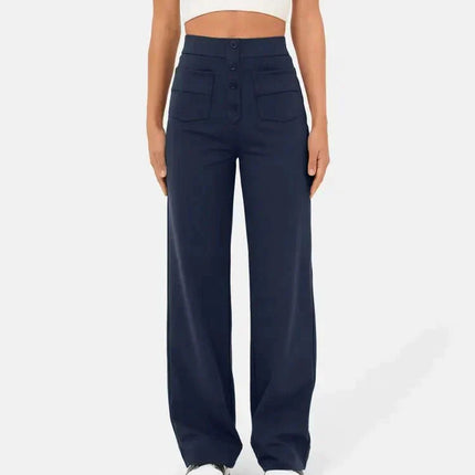 Lucia | High-waisted elastic casual pants