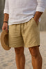 NOLAN | TailoRood Linen-Feel Shorts for Warm Days