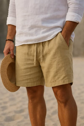 NOLAN | TailoRood Linen-Feel Shorts for Warm Days