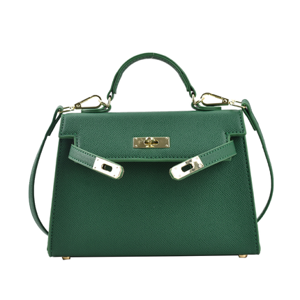 Elise | Skinnveske med Gullbeslag