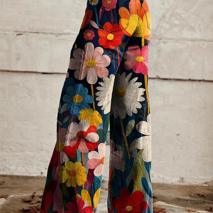 Anastasia | Wide-Leg Floral Pants